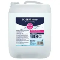 Blanc HYGIENIC Flächendesinfektion 10 Liter Kanister Reiniger Schnelldesinfektion BC-SEPT NOVA aldehydfrei, parfümfrei
