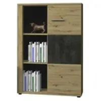 Sconto Kommode Nina ¦ holzfarben ¦ Maße (cm): B: 85 H: 123 T: 38.0