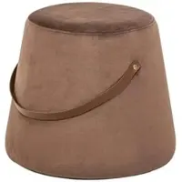 Möbel Kraft Pouf ¦ braun ¦ Maße (cm): B: 42 H: 36