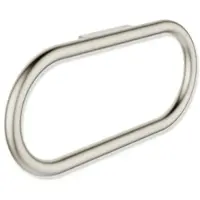 Hewi Serie 480 Handtuchring 480.09.00270WR schwenkbar, PVD beschichtet, nickel gebürstet
