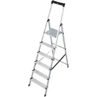 Krause MONTO Stufen-StehLeiter Solidy, 6 Stufen, Arbeitsh√∂he 3,30 m
