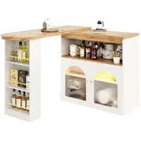MODFU Hochbett,Kinderbett,Jugendbett,90x200cm,mit Dach und Fenster, Mit dreistufiger gerader Leiter, mit Rutsche, Kiefer+MDF,Weiß+Walnuss,mit matratze