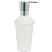 Bravat Metasoft Ersatz Flasche 124101 für Seifenspender, lose, Kunststoff satiniert