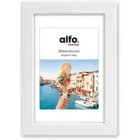 Alfo. Amalfi 20x30 cm, weiß Holzrahmen