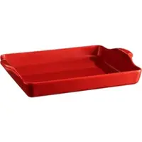 Emile Henry Focaccia Brotbackform aus Keramik Rot