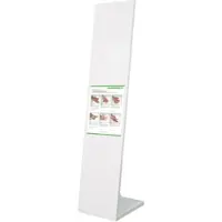 Sanismart Desinfektionsständer Weiß 150 cm + Hygieneplan