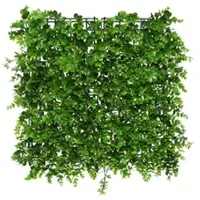 Décoris Künstliche Pflanzenwand 50x50cm Eukalyptus Wandpflanzen Kunstpflanzen Wanddeko