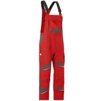 Kübler ACTIVIQ cotton+ Latzhose HIGH PSA 2 mittelrot/anthrazit 40 - 3255 3421-5597-40 - mittelrot/anthrazit