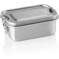 WAS Germany - Lunchbox, 16,7 x 12,2 x 6,8 cm, Chromnickelstahl 18/8