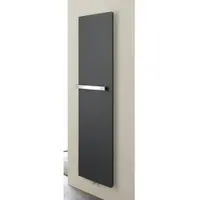 Bemm Design-Heizkörper „Plawa Purline“ 75,5 × 150 cm in Samtmetallicgraphit