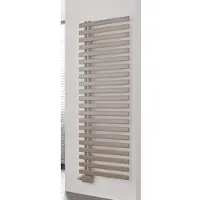 Bemm Design-Heizkörper über Kopf wendbar „ChaCha“ 50 × 84,9 cm in Sand perlmatt