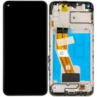 Samsung LCD-Kompletteinheit für Galaxy M11 M115F, schwarz