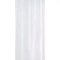 KS Handel 24 Peva Duschvorhang Weiss 180x230 cm inkl. Duschvorhangringe
