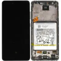 Samsung LCD-Kompletteinheit inkl. Akku für Galaxy A52 A525F, Galaxy A52 5G A526B, weiß