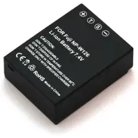 AccuCell Akku für FUJI X T1, Typ NP-W126, 950 mAh