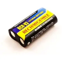 AccuCell Akku für OLYMPUS C 350, Typ CR-V3, SBP-1103, 1400 mAh