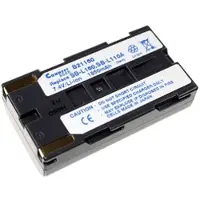 AccuCell Akku wie Samsung SB-L160A, für SAMSUNG VP M50, anthrazit