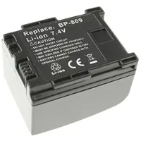 AccuCell Akku für Canon VIXIA HG 20, Typ BP-809, 750 mAh
