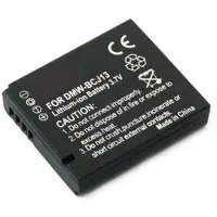 AccuCell Akku für PANASONIC LUMIX DMC LX5, Typ Panasonic DMW-BCJ13E, Leica BP-DC10E, 1000 mAh