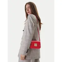 Armani Exchange für Damen. XW002170AF21362U5063 Amy rote Handtasche (OSFA), Lässig, Polyurethan