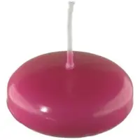 Kopschitz Kerzen Schwimmkerzen Fuchsia Pink 26 x Ø 42 mm, 40 Stück