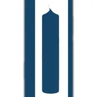 Kopschitz Kerzen Altarkerzen 10% BW-Anteil Petrol Blau 400 x Ø 60 mm, 3 Stück