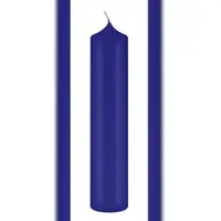 Kopschitz Kerzen Altarkerze Royalblau 300 x Ø 60 mm, 1 Stück