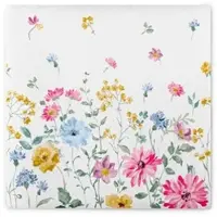 Mank Airlaid Serviette Meggi 40 x 40 cm, 50 Stück - - Floral Blumen Streublumen