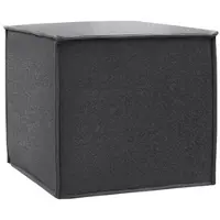 Softline Hocker Space Filz grau, 45x41x45 cm