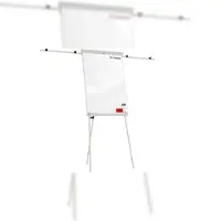 Allboards Flipchart 100x70 cm, Dreibeinig mit Seitenarmen