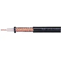 Sytronic RG 8U-10 - Koaxialkabel, RG 8 / RG 213UBX, 50 Ohm, 10m
