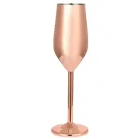 Stalgast Sektglas, Edelstahl, kupferfarben, 0,21 Liter