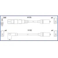 ASTEMO Zündleitungssatz Hueco 134817
