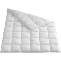 TRAUMSCHLAF Daunendecke Arktis medium, Füllung: 90% Daunen, 10% Federn 140x200 cm - weiß