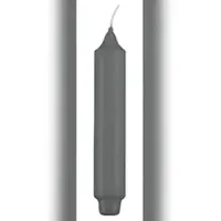 Kopschitz Kerzen Stabkerzen mit Zapfenfuß Grau 170 x Ø 30 mm, 12 Stück