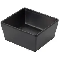 NS CALIDAD NORTE SUR NS Calidad spaket mit 48 Einheiten. Quadratische Melaminschale 7 x 7 x 6 cm – 160 ml