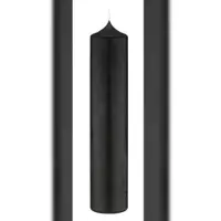 Kopschitz Kerzen Altarkerzen Schwarz 250 x Ø 90 mm, 1 Stück