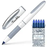 Schneider Teachly Superstudent Tintenroller Anthrazit 0,6 mm, Schreibfarbe: blau, 1 St.