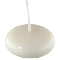 Kopschitz Kerzen Schwimmkerzen Vanille Bisquit 24 x Ø 60 mm, 20 Stück