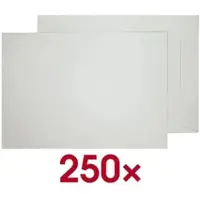 Kaenguruh the world of paper OTTO Office 250 Versandtaschen DIN B4 120 g/m2 ohne Fenster grau, 35.3x25 cm