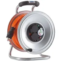 Hedi Stahlblech-Kabeltrommel Professional Ø 290 mm, orange - K2S50QTF