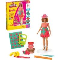Play-Doh Barbie Knete Blumen und Fransen