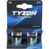 TyZon 54754.00, Einwegbatterie, 9V, Alkali, 9 V, 2 Stück(e)