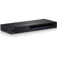 Trendnet TK 803R - KVM-Switch - 8 Anschlüsse - an Rack montierbar