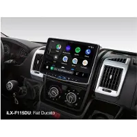 Alpine iLX-F115DU | für Fiat Ducato 250/290 Autoradio mit 11-Zoll-Touchscreen, DAB+, 1-DIN Einbaugehäuse, Wireless Apple Carplay und Android Auto Unterstützung