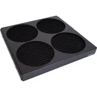 Alphacool NexXxoS XT45, Radiator-Block, Cooper, Stahl, Schwarz, 1/4", 0,8 bar, 14 cm