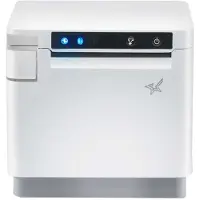 Star Micronics MCP31CBI WT E+U, Thermodirekt, POS-Drucker, 400 mm/sek, Easy Paper Loading, Verkabelt & Kabellos, Weiß
