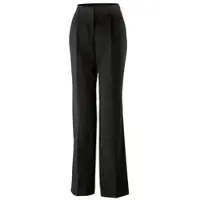 Exner Petguard Exner 801 - Damenhose mit Bundfalte : schwarz (Business) 53% Polyester 43% Schurwolle 4% Elasthan 32