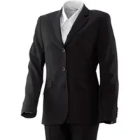 Exner Petguard Exner 700 - Damenblazer lang : schwarz (Business) 53% Polyester 43% Schurwolle 4% Elasthan 88