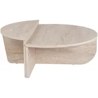Skye Decor , Orion - Travertine, Couchtische, Travertin, 90 x 30 x 60 cm